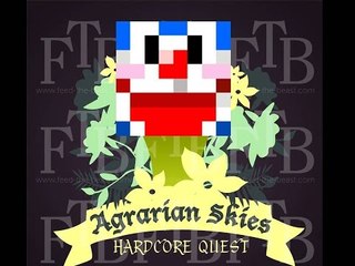 [Minecraft] - [Agrarian Skies] w/ Derek #1 任務既野, 識鬼咩