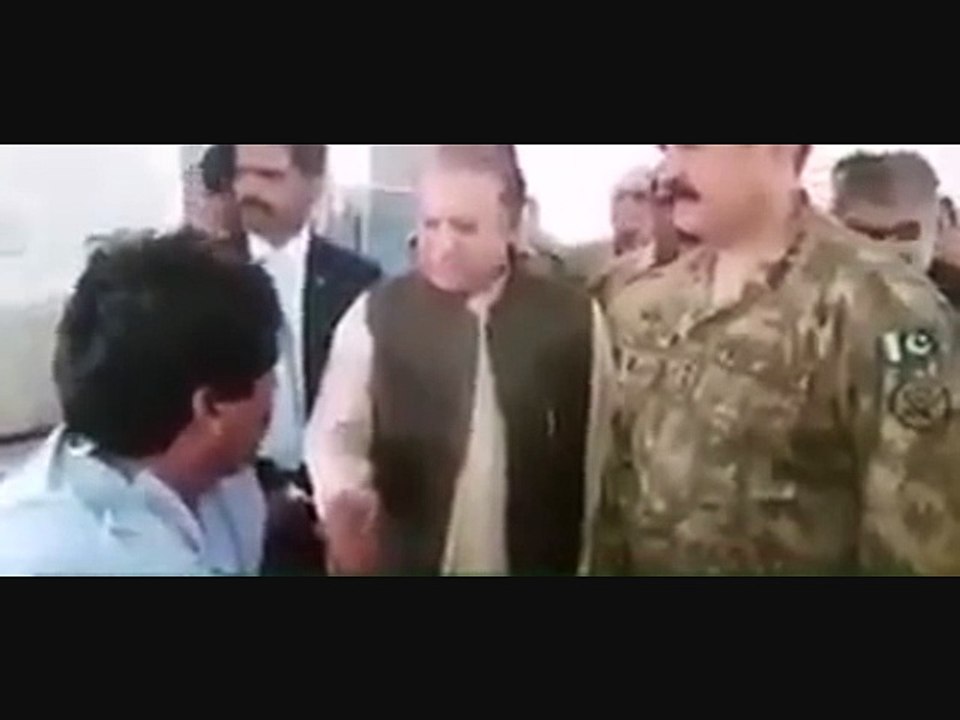 Zakhmi Baloch Wakeel Ne Nawaz Sharif Ko Genral Raheel Ke Samne Kia Kaha..