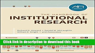 [Fresh] The Handbook of Institutional Research Online Ebook