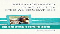 [Popular Books] Research-Based Practices in Special Education Full