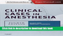 [Fresh] Clinical Cases in Anesthesia: Expert Consult - Online and Print Online Ebook