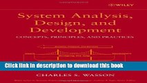 [Fresh] System Analysis, Design, and Development: Concepts, Principles, and Practices Online Ebook