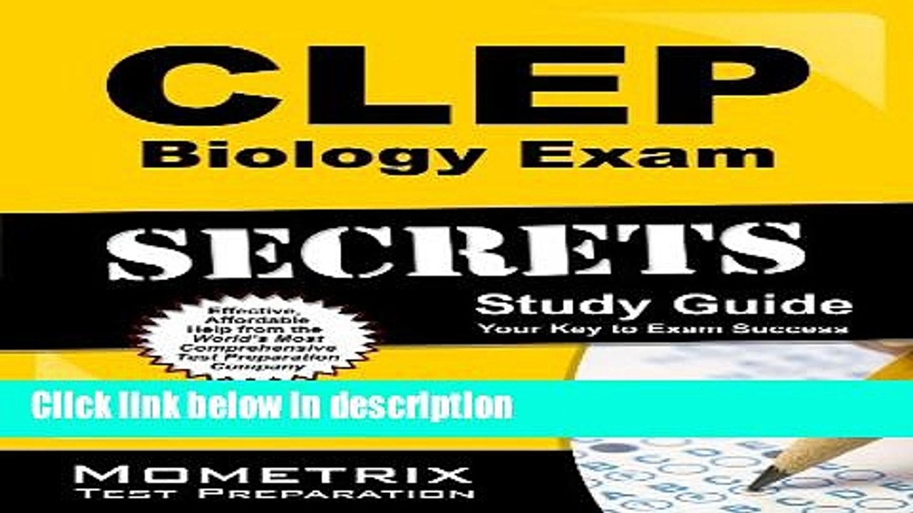 [PDF] CLEP Biology Exam Secrets Study Guide: CLEP Test Review for the College Level Examination