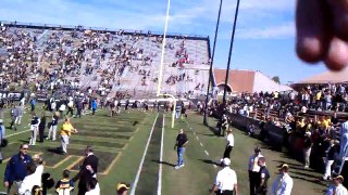 Toledo Beats Purdue 9/25/2010 (Post Game Celebration)