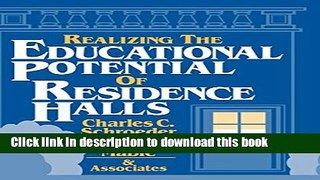 Books Realizing the Educational Potential of Residence Halls Popular Book