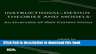 Ebooks Instructional Design Theories and Models: An Overview of Their Current Status Popular Book