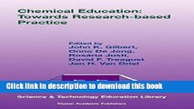 [Popular Books] Chemical Education: Towards Research-based Practice (Contemporary Trends and