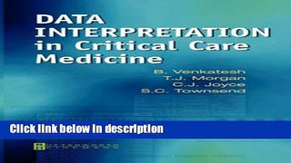 [PDF] Data Interpretation in Critical Care Medicine, 5e Book Online