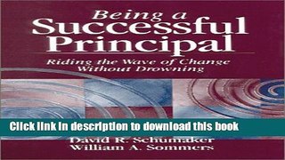 Ebooks Being a Successful Principal: Riding the Wave of Change Without Drowning Popular Book