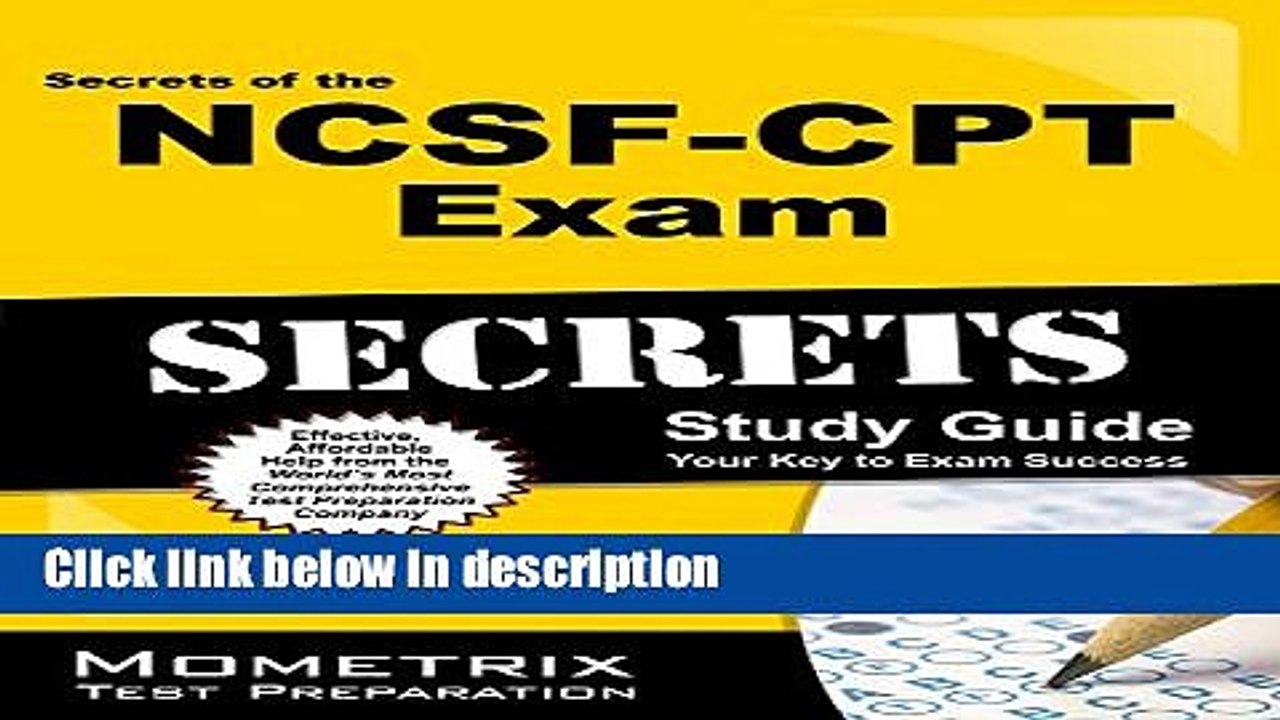 Download Secrets of the NCSF-CPT Exam Study Guide: NCSF Test Review for the National Council on
