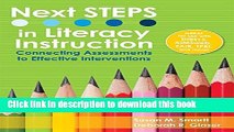 [Popular] Books Next STEPS in Literacy Instruction: Connecting Assessments to Effective