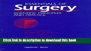 [Fresh] Essentials of Surgery: Scientific Principles and Practice New Ebook