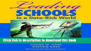 Books Leading Schools in a Data-Rich World Free Book