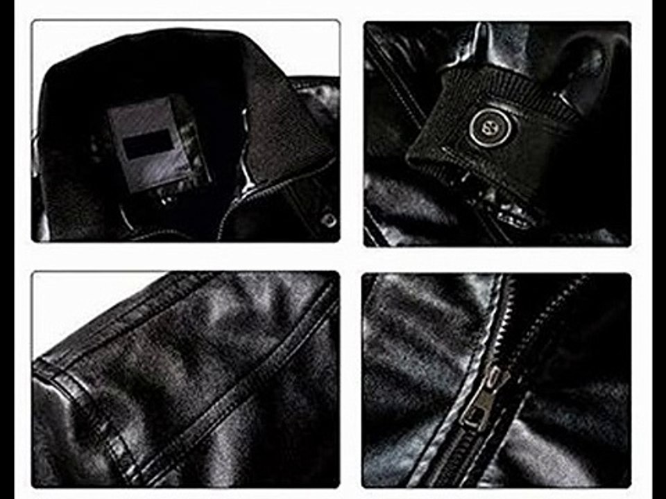 Zeagoo Men's British Style Stand-Collar Zipper Long Sleeve Coat Jacket OS28