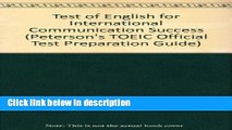 Ebook TOEIC Success with CD (Audio) (Peterson s TOEIC Official Test Preparation Guide) Full Online