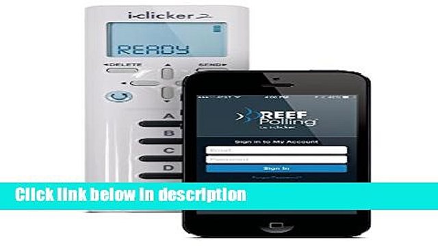 Books i>clicker 2 Remote (with 6 month REEF Polling Access) Free Online