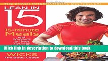 Download Lean in 15: 15-Minute Meals and Workouts to Keep You Lean and Healthy E-Book Free