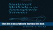 Download Statistical Methods in the Atmospheric Sciences: An Introduction Book Free