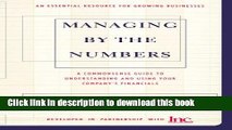[Popular] Books Managing By The Numbers: A Commonsense Guide To Understanding And Using Your