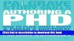 [Fresh] Authoring a Ph.D.: How to Plan, Draft, Write and Finish a Doctoral Thesis or Dissertation