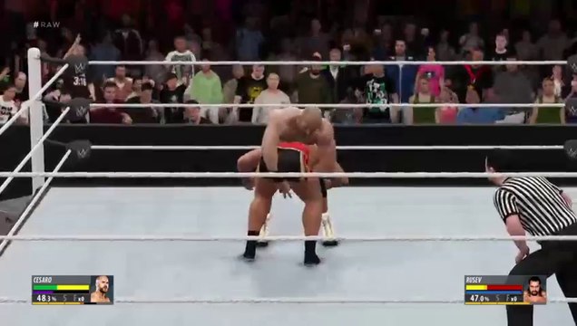 Watch WWE Raw 8th August 2016 Rusev vs Cesaro (United States Championship) Full Show | WWE Monday Night Raw 8/8/16 Full Show WWE 2K16