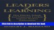 Ebooks Leaders of Learning: How District, School, and Classroom Leaders Improve Student