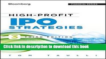 [Popular] Books High-Profit IPO Strategies: Finding Breakout IPOs for Investors and Traders Free