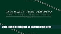 [Popular Books] Instructional-design Theories and Models: A New Paradigm of Instructional Theory,