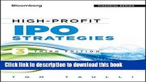 [Popular] Books High-Profit IPO Strategies: Finding Breakout IPOs for Investors and Traders Full