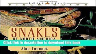 Download Snakes of North America: Eastern and Central Regions Book Free