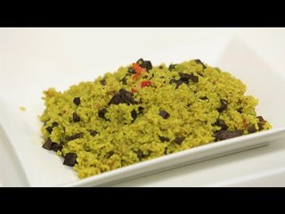 أرز أصفر بالكبدة | نجلاء الشرشابي