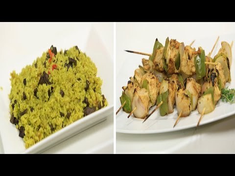 شيش دجاج -أرز أصفر بالكبدة - قراقيش مشبعة - كب كيك بالزبيب | على قد الإيد حلقة كاملة