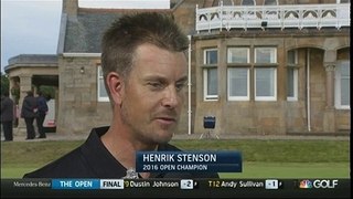 2016 British Open - Henrik Stenson - Interview