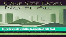[Fresh] One Size Does Not Fit All: Traditional and Innovative Models of Student Affairs Practice