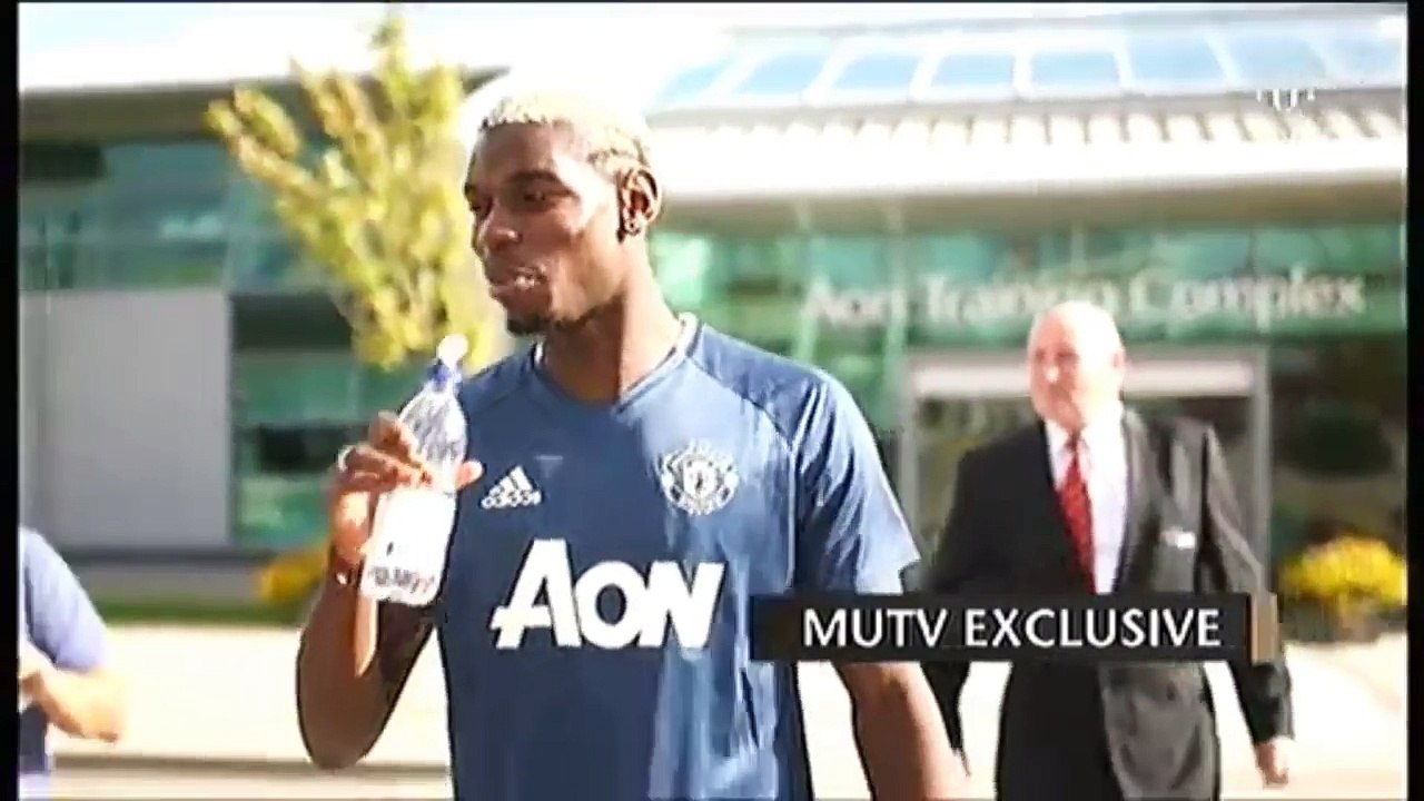 Exclusive- Paul Pogba's FIRST INTERVIEW As A Manchester United Player_