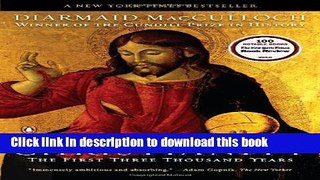 [Popular] Books Christianity: The First Three Thousand Years Free Online