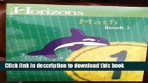 [Popular Books] Horizons Math 1st Grade Homeschool Curriculum Kit, Complete Set (Alpha Omega