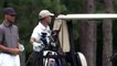 Stephen Curry et Barack Obama font un golf ensemble