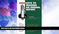 Big Deals  Keys to Reading an Annual Report (Barron s Business Keys)  Best Seller Books Best Seller