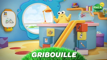GRIBOUILLE  (épisode complet) - Le champion de glissade (nouveau dessin animé Piwi+)