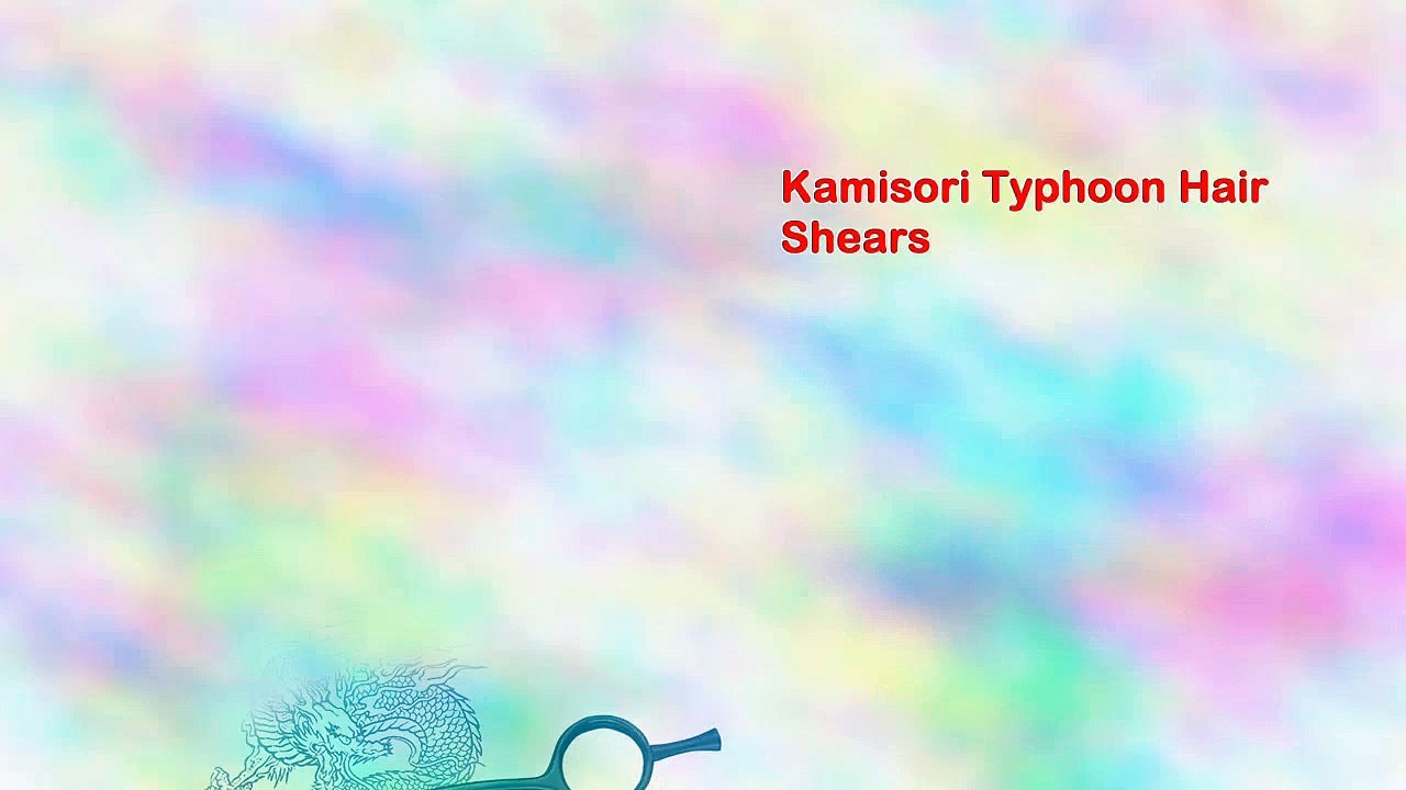 Kamisori Typhoon Hair Shears