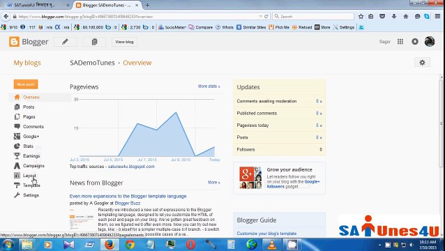 How to add Dropdown menu to blogger-(Bangla Tutorial)