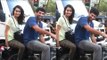 Shraddha & Aditya Roy Kapur Riding Bullet On Mumbai Roads Without Security