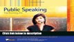 Ebook Public Speaking: The Evolving Art, Enhanced Edition (with Resource Center, Enhanced eBook,
