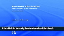 [Fresh] Faculty Diversity: Removing the Barriers New Books
