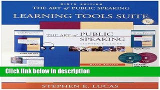 Ebook The Art of Public Speaking: With Student CDs 5.0, Audio Cd Set, Powerweb   Topic Finder Full