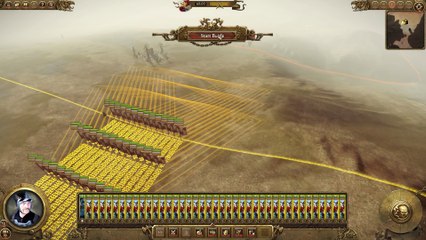 4000 Crossbowmen VS Giants Warhammer Total War