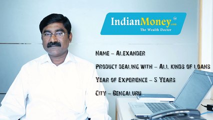 Profile of Mr Alexander - IndianMoney.com Privilege Associate