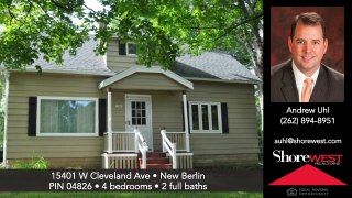 Homes for sale 15401 W Cleveland Ave New Berlin WI 53151-3731 Shorewest Realtors