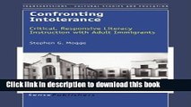 Books Confronting Intolerance: Critical, Responsive Literacy Instruction with Adult Immigrants